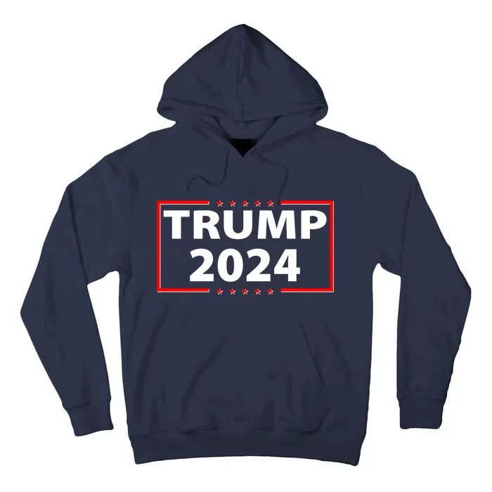 Trump 2024 Logo Tall Hoodie