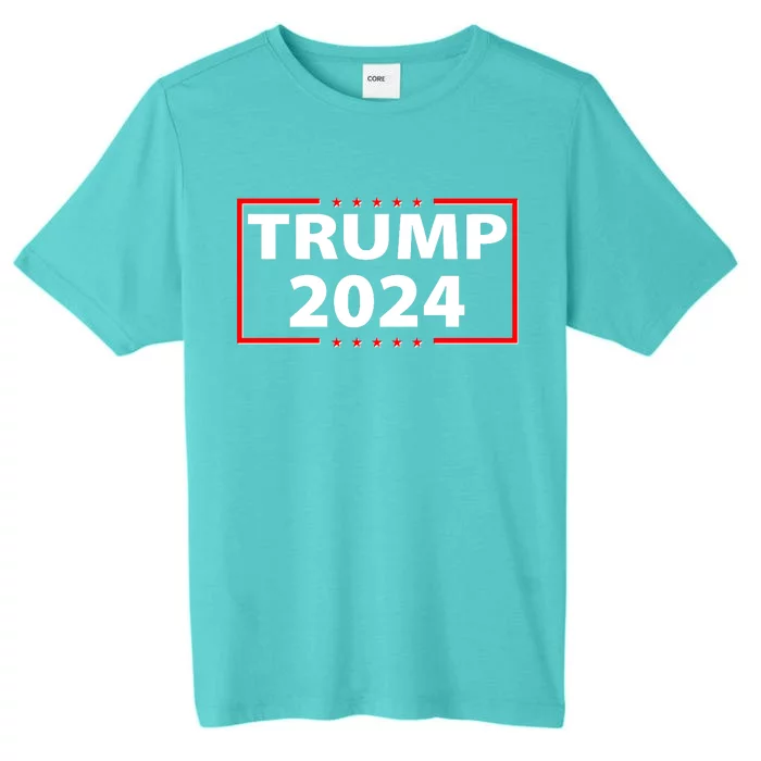 Trump 2024 Logo ChromaSoft Performance T-Shirt