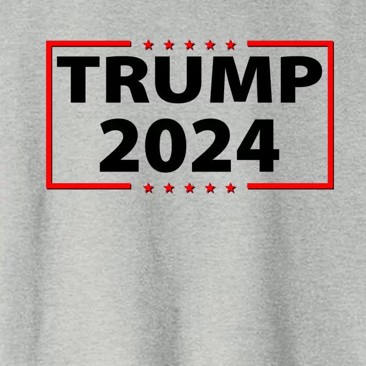 Trump 2024 Logo Women's Crop Top Tee