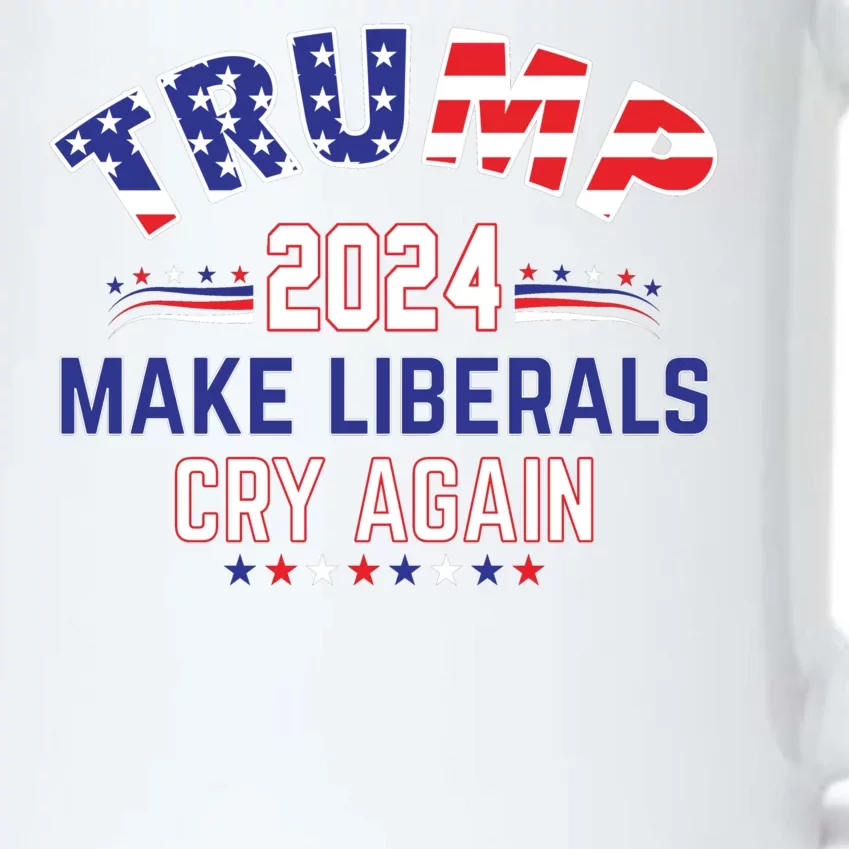 Trump 2024 Make Liberals Cry Again Black Color Changing Mug