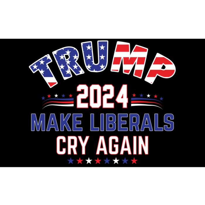 Trump 2024 Make Liberals Cry Again Bumper Sticker