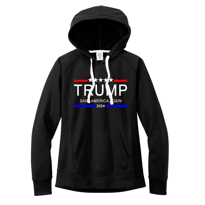 Trump 2024 Save America Women's Fleece Hoodie