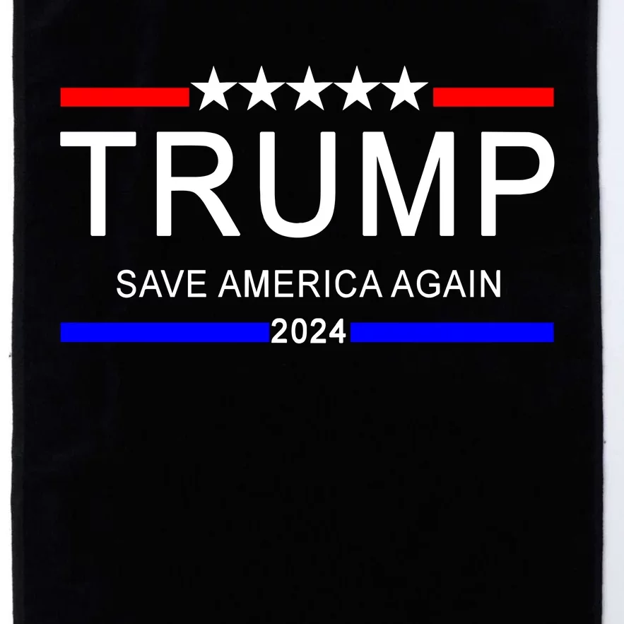 Trump 2024 Save America Platinum Collection Golf Towel