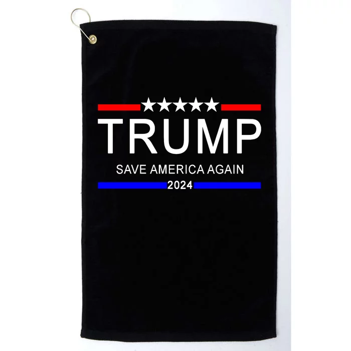 Trump 2024 Save America Platinum Collection Golf Towel