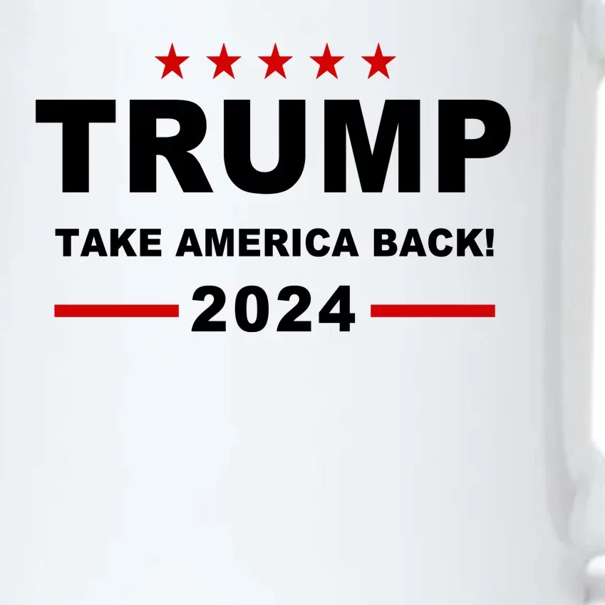 Trump 2024 Take America Back! Black Color Changing Mug