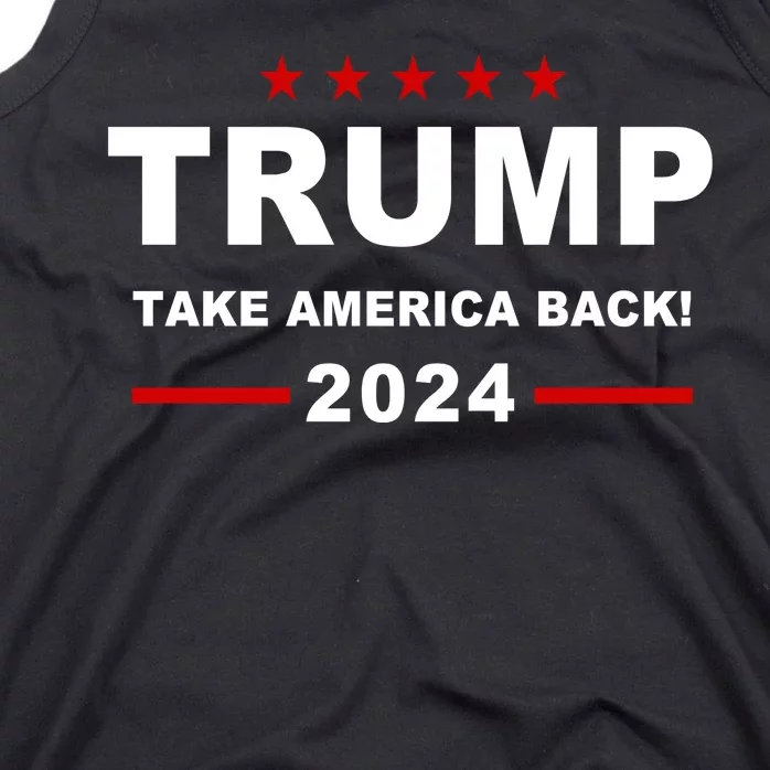 Trump 2024 Take America Back! Tank Top