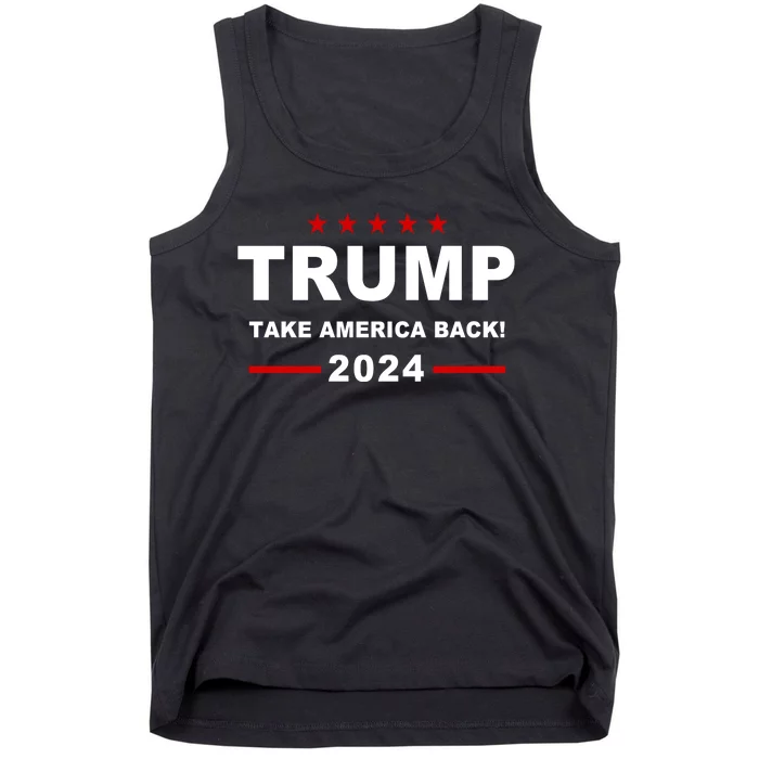 Trump 2024 Take America Back! Tank Top