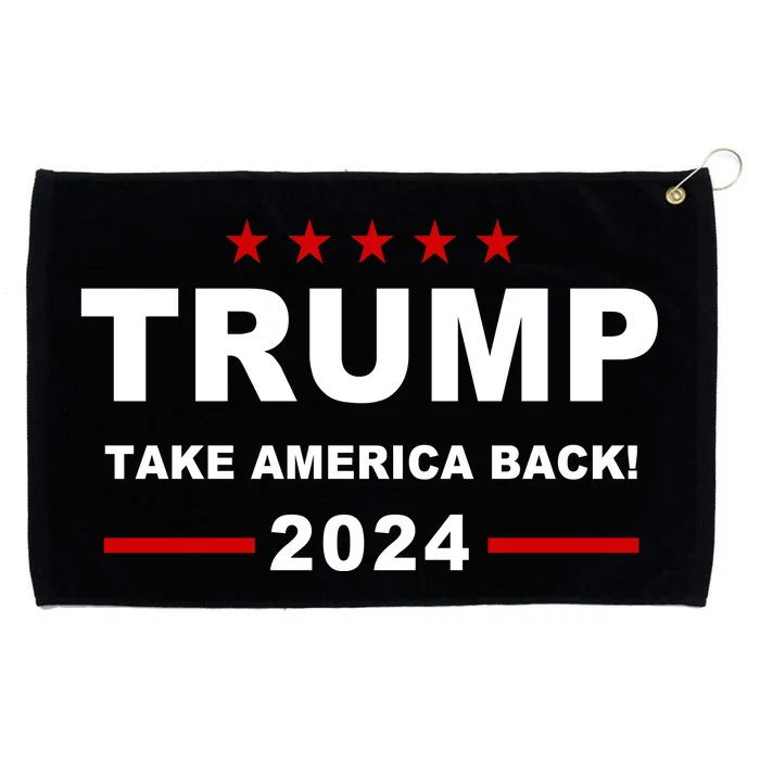 Trump 2024 Take America Back! Grommeted Golf Towel