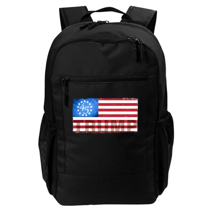 Trump 45 Betsy Ross 13 Original Colonies Flag Daily Commute Backpack