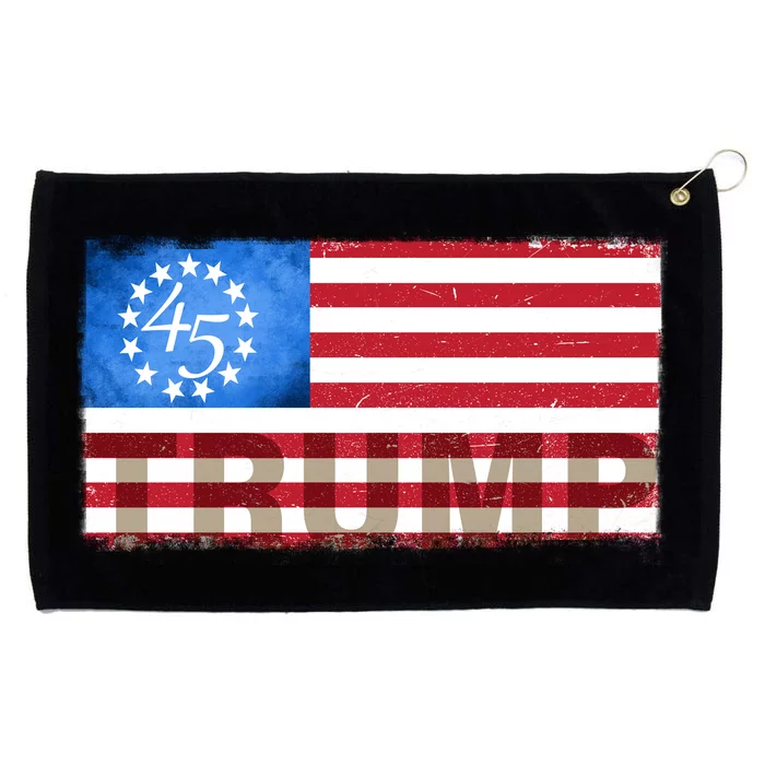 Trump 45 Betsy Ross 13 Original Colonies Flag Grommeted Golf Towel