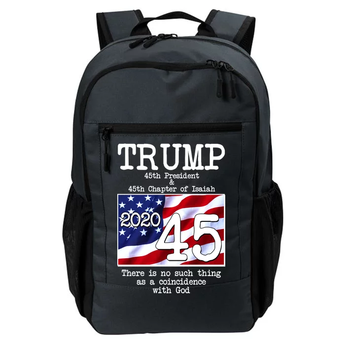 Trump 45th President 45th Chapter Of Isaiah Daily Commute Backpack