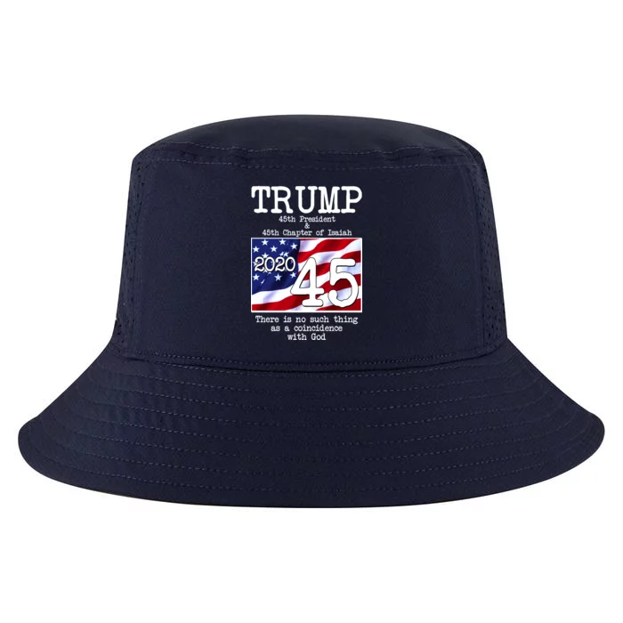 Trump 45th President 45th Chapter Of Isaiah Cool Comfort Performance Bucket Hat