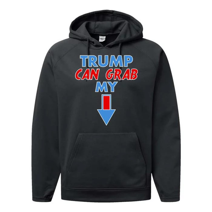 Trump Can Grab My Pussy Arrow 2020 Election Performance Fleece Hoodie