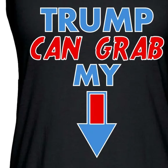 Trump Can Grab My Pussy Arrow 2020 Election Ladies Essential Flowy Tank