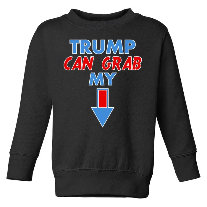 Trump Can Grab My Pussy Arrow 2020 Election Toddler Sweatshirt