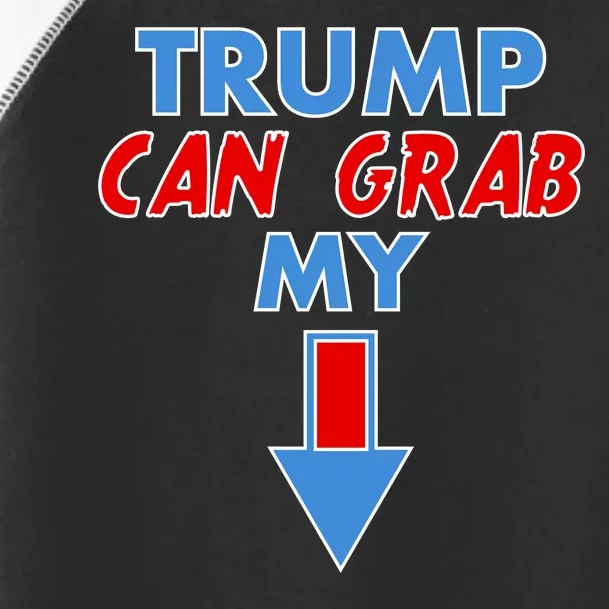 Trump Can Grab My Pussy Arrow 2020 Election Toddler Fine Jersey T-Shirt