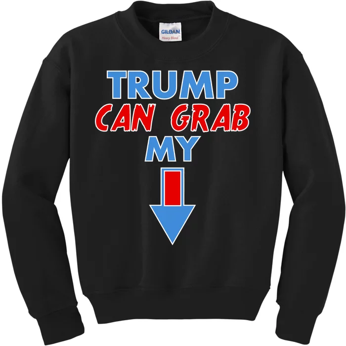 Trump Can Grab My Pussy Arrow 2020 Election Kids Sweatshirt