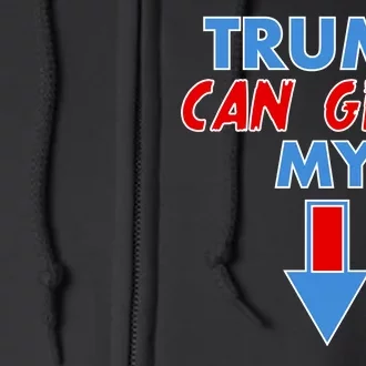 Trump Can Grab My Pussy Arrow 2020 Election Full Zip Hoodie