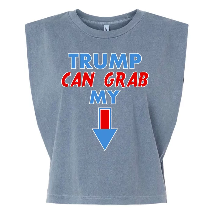 Trump Can Grab My Pussy Arrow 2020 Election Garment-Dyed Women's Muscle Tee