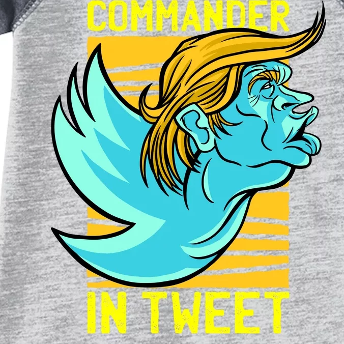 Trump Commander In Tweet Infant Baby Jersey Bodysuit