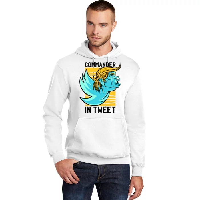 Trump Commander In Tweet Hoodie