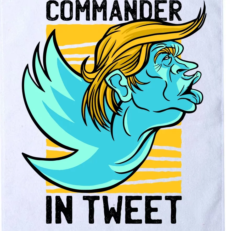 Trump Commander In Tweet Platinum Collection Golf Towel