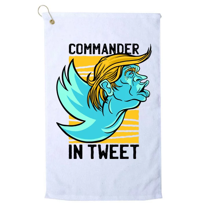 Trump Commander In Tweet Platinum Collection Golf Towel