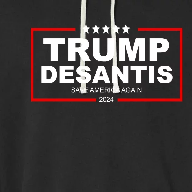 Trump Desaints 2024 Election Save America Garment-Dyed Fleece Hoodie