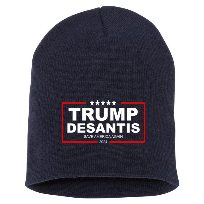 Trump Desaints 2024 Election Save America Short Acrylic Beanie