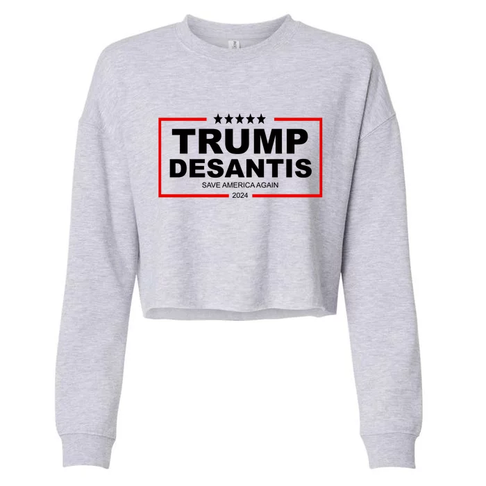 Trump Desaints 2024 Election Save America Cropped Pullover Crew