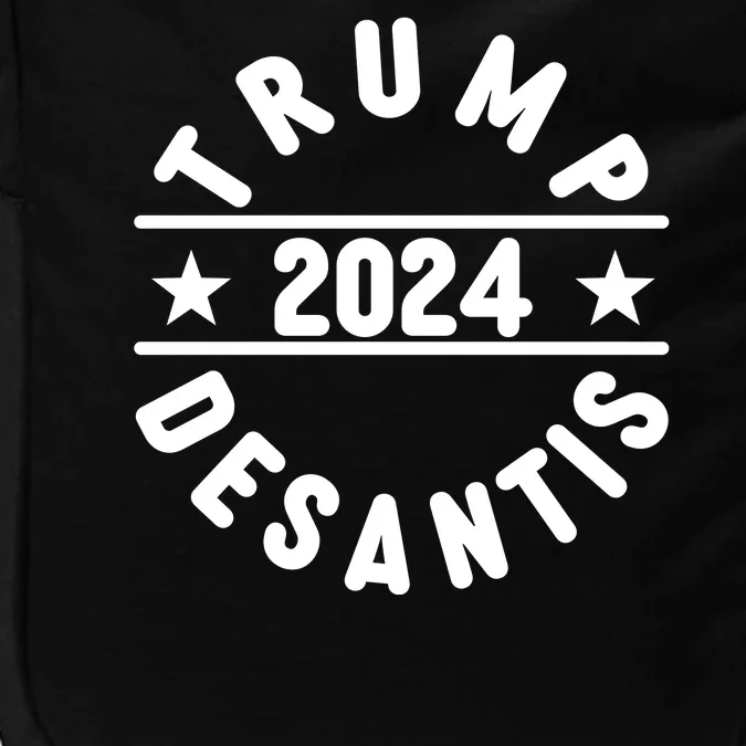 Trump Desantis 2024 Election Logo Impact Tech Backpack