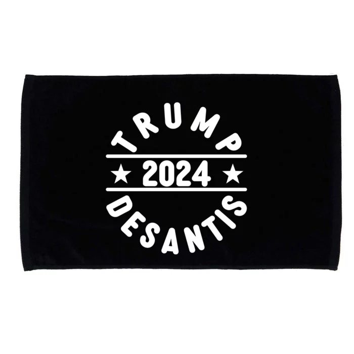 Trump Desantis 2024 Election Logo Microfiber Hand Towel