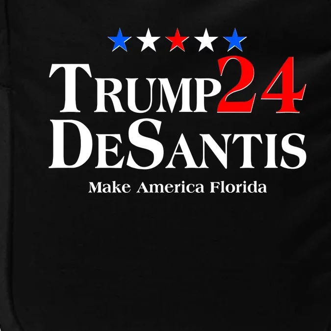 Trump DeSantis 2024 Make America Florida Election Logo Impact Tech Backpack