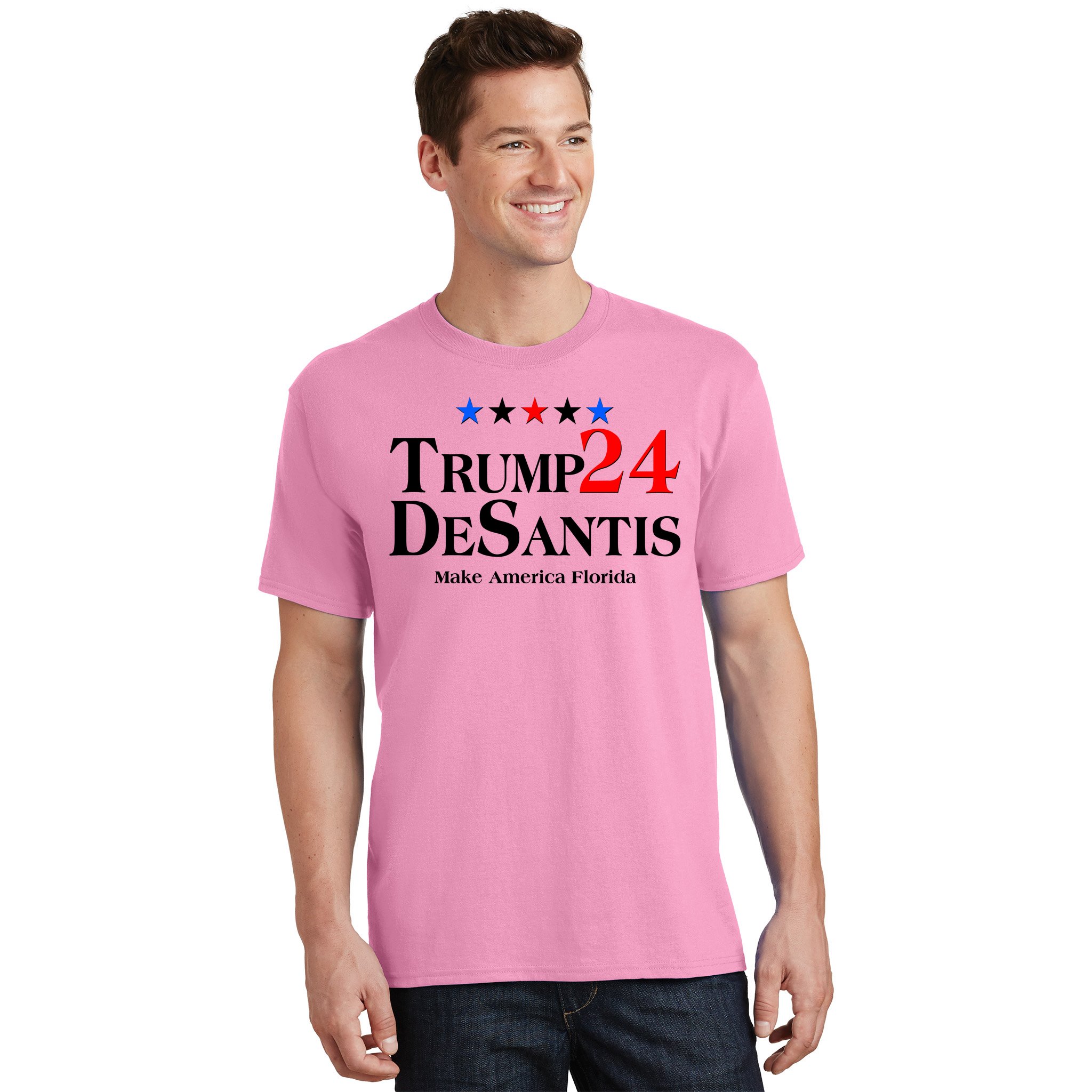 Trump Desantis 2024 Mean Tweets 2024 Shirt Trump Quote Shirt Trump MAGA 2024 Unisex Short sleeves tees Mean Tweets Trump 2024 Shirt