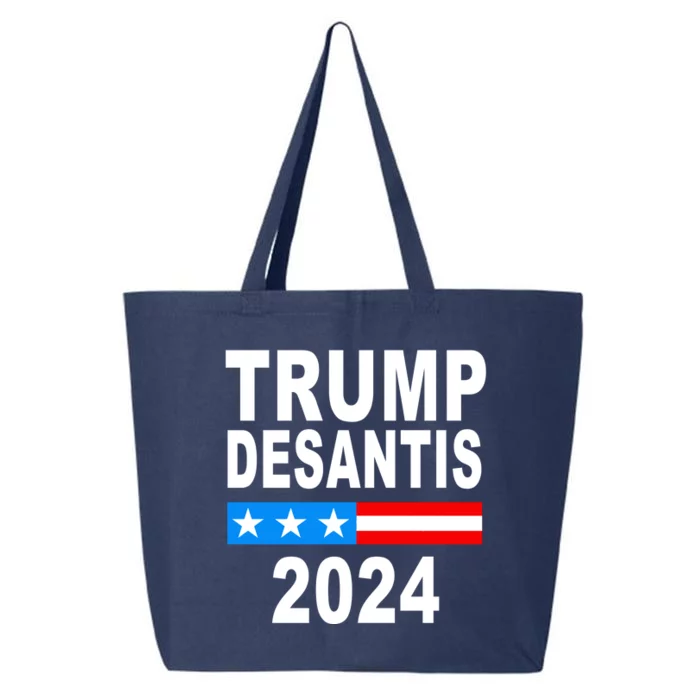 Trump Desantis 2024 US Flag 25L Jumbo Tote