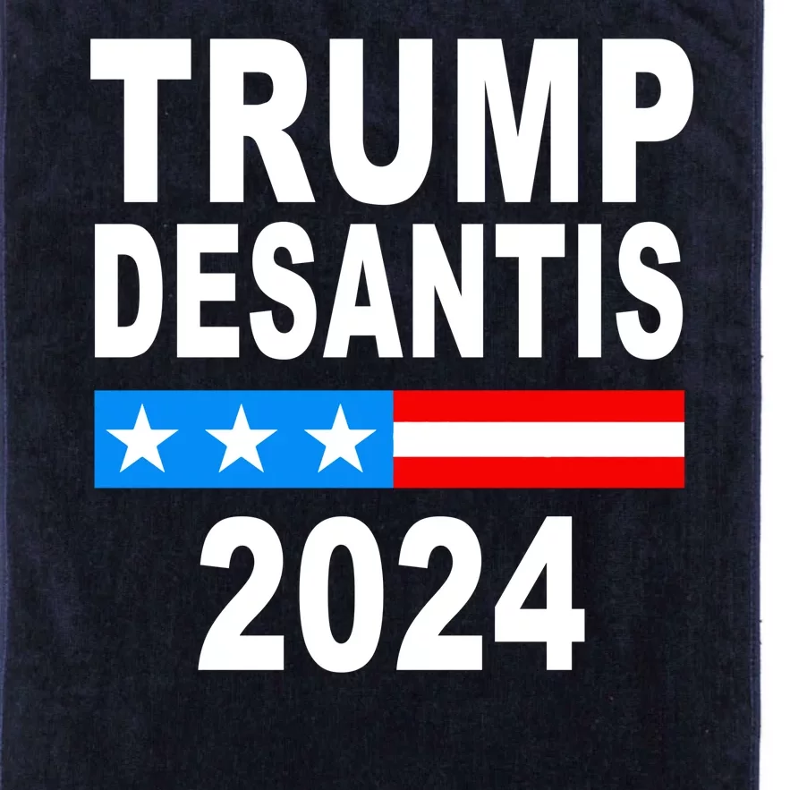 Trump Desantis 2024 US Flag Platinum Collection Golf Towel