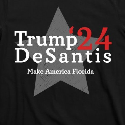 Trump DeSantis 24 Make America Florida T-Shirt