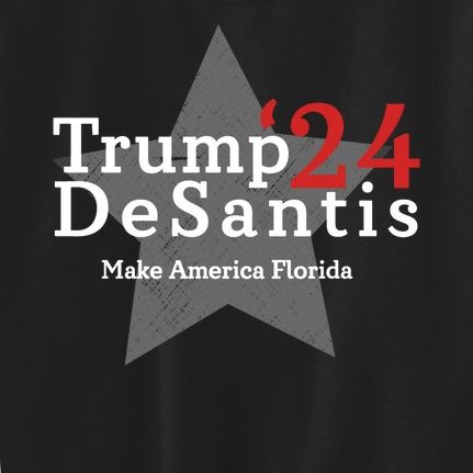 Trump DeSantis 24 Make America Florida Kids Sweatshirt