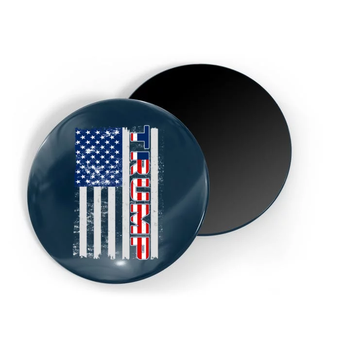 Trump Distressed USA Flag Magnet