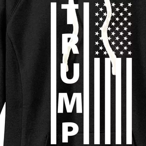 Trump Flag Women's Fleece Hoodie