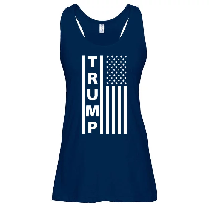 Trump Flag Ladies Essential Flowy Tank