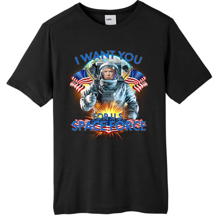 Trump I Want You For US Space Force ChromaSoft Performance T-Shirt