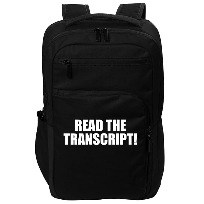 Trump Impeachment Hoax Read the Transcript Impact Tech Backpack