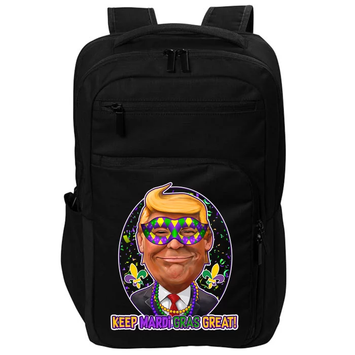 Trump Keep Mardi Gras Great Impact Tech Backpack