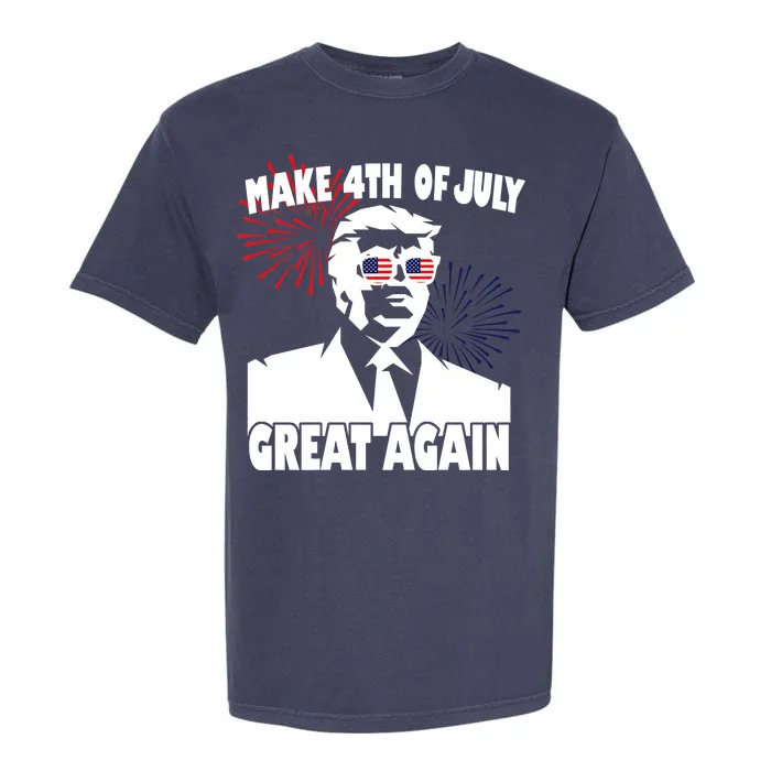 Trump Make 4th Of July Great Again Garment-Dyed Heavyweight T-Shirt