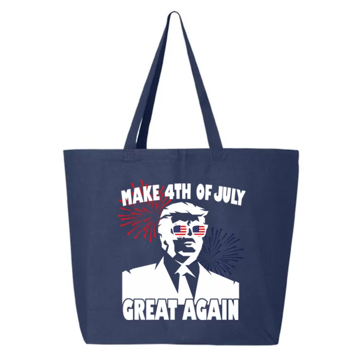 Trump Make 4th Of July Great Again 25L Jumbo Tote