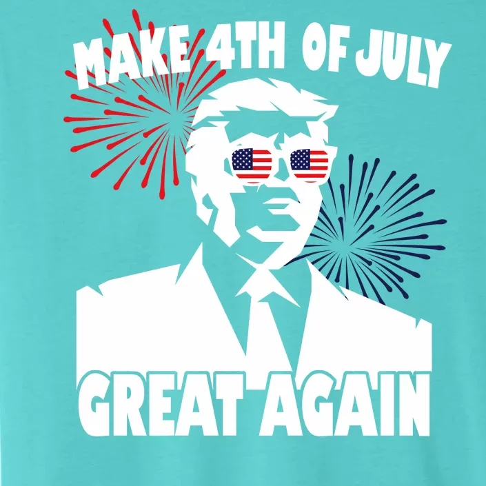 Trump Make 4th Of July Great Again ChromaSoft Performance T-Shirt