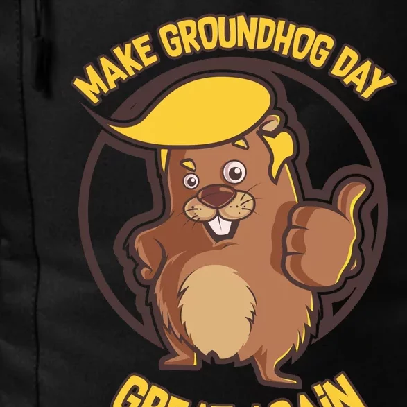 Trump Make Groundhog Day Great Again Daily Commute Backpack