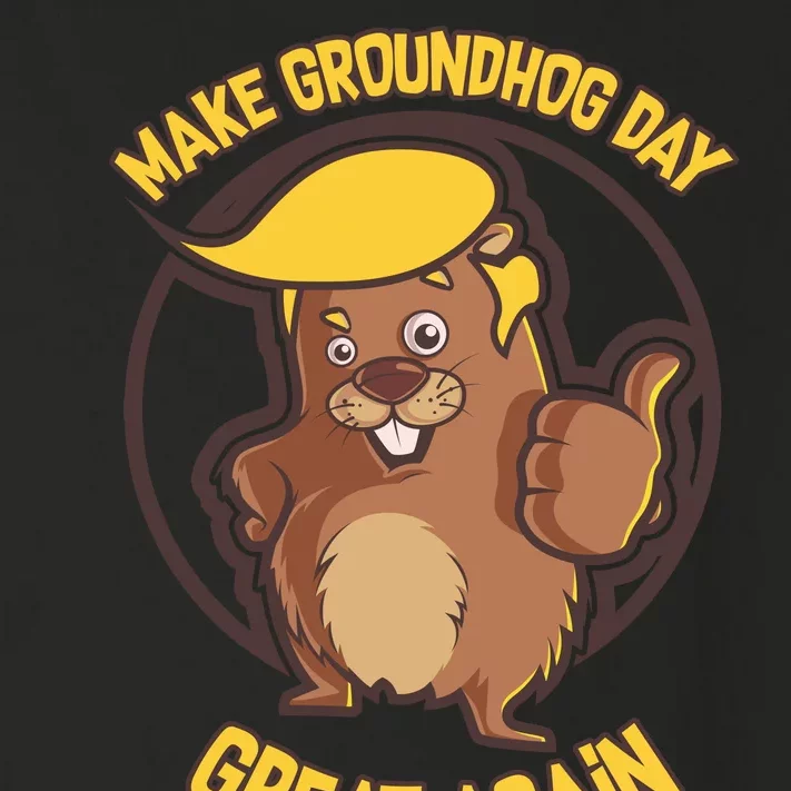 Trump Make Groundhog Day Great Again Toddler Long Sleeve Shirt