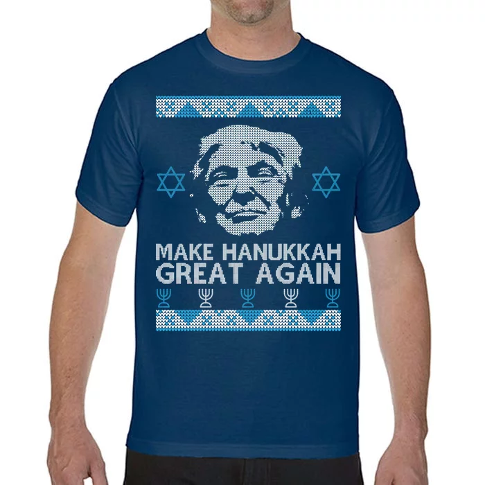 Trump Make Hanukkah Great Again Ugly Comfort Colors T-Shirt